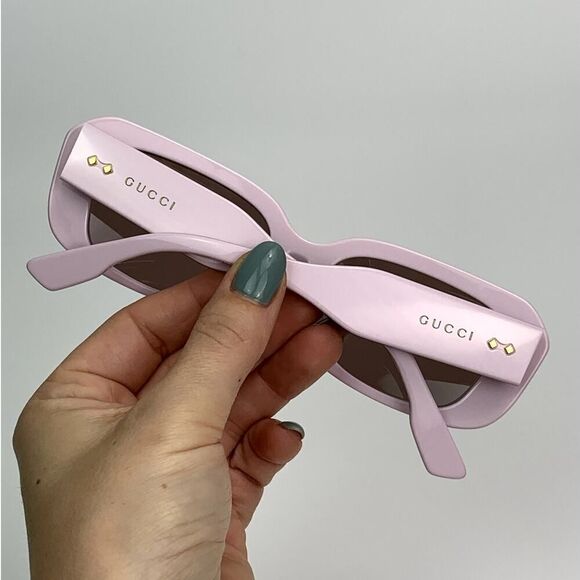 NEW Gucci Sunglasses GG1531SK 003 Pink Brown Women Authentic main image 6